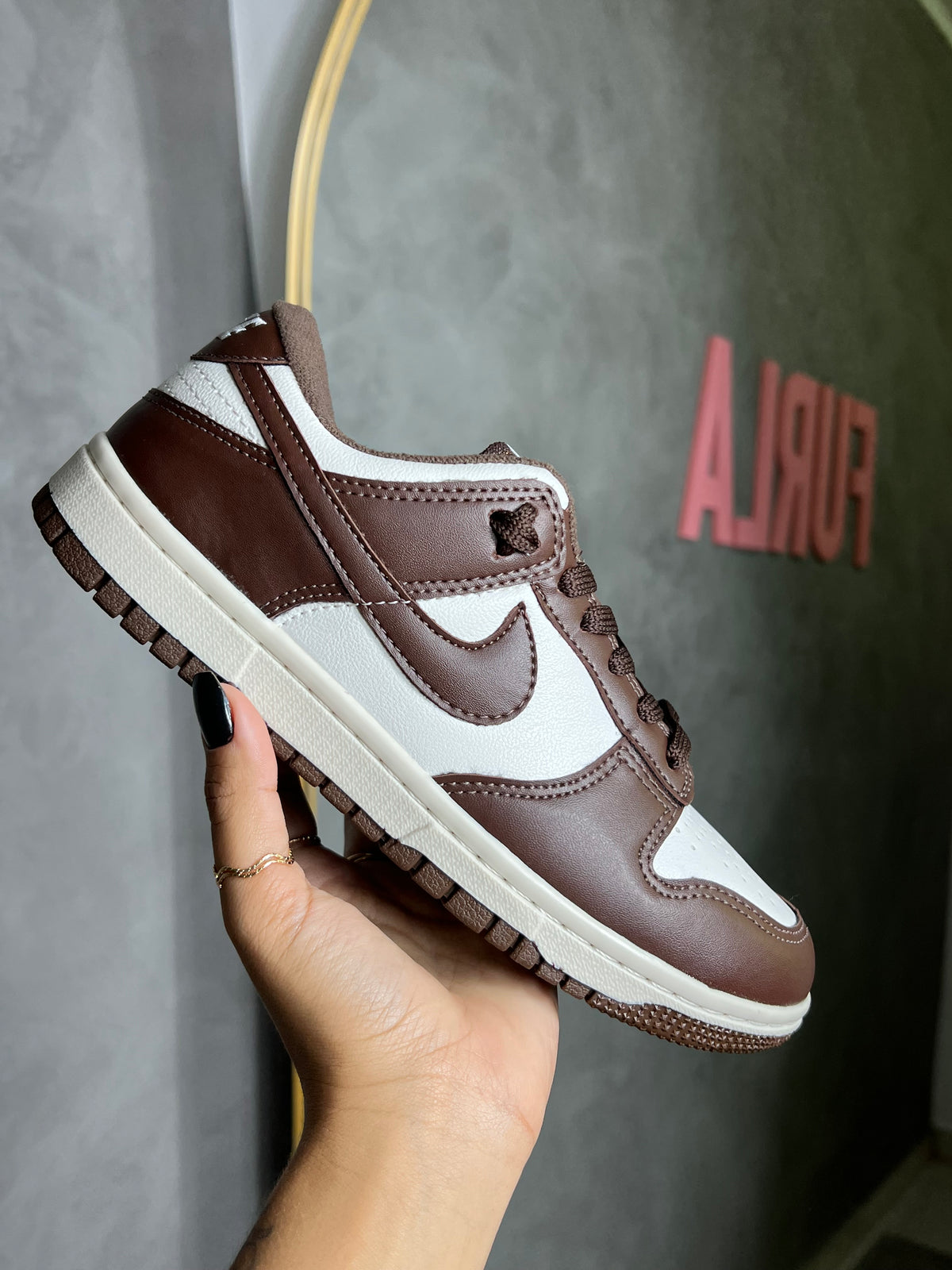 Tênis Dunk Low Cacau