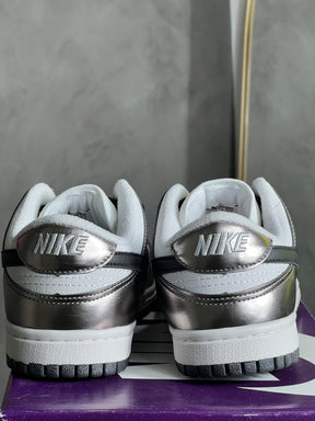 Tênis Dunk Low Silver Black