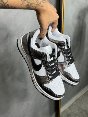 Tênis Dunk Low Silver Black