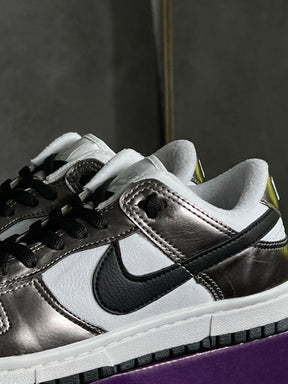 Tênis Dunk Low Silver Black